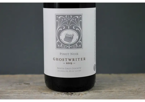 2019 Ghostwriter Santa Cruz County Pinot Noir - 750ml California Red