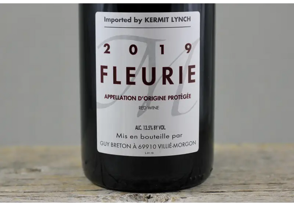 2019 Guy Breton Fleurie - $40-$60 750ml Beaujolais