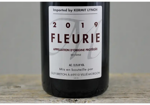 2019 Guy Breton Fleurie - $40 - $60 750ml Beaujolais