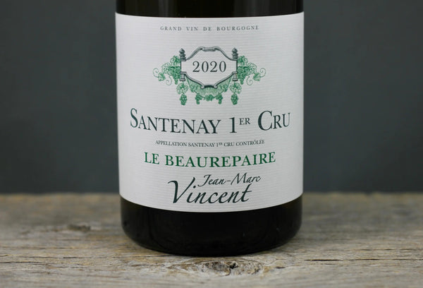 2020 Jean - Marc Vincent Santenay 1er Cru Le Beaurepaire Blanc - $100 - $200 750ml Burgundy Chardonnay