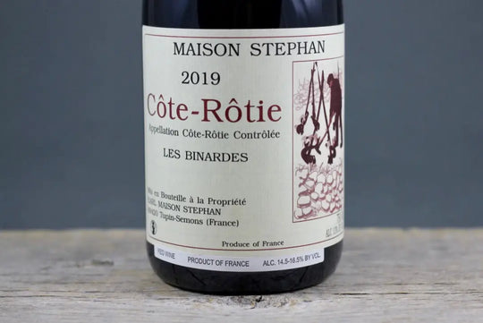 2019 Jean-Michel Stephan Côte Rôtie Les Binardes
