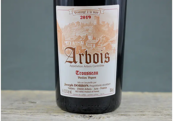 2019 Joseph Dorbon Arbois Trousseau Vieilles Vignes - 2019 - 750ml - Arbois - France - Jura