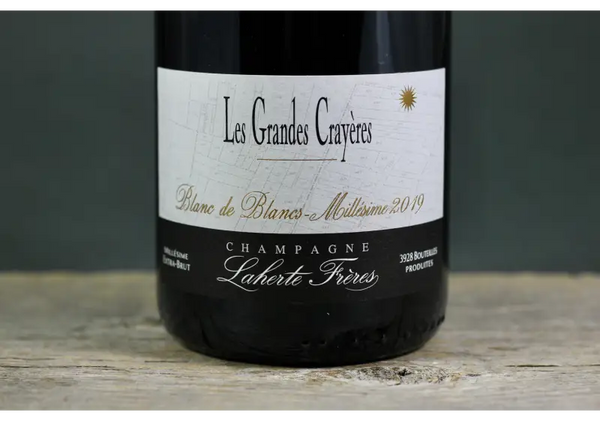 2019 Laherte Les Grandes Crayères Blanc de Blancs Extra Brut Champagne - $60 - $100 750ml All Sparkling