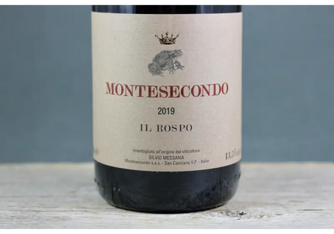2019 Montesecondo Rosso Il Rospo di Toscana IGT - 750ml Cabernet Sauvignon Italy