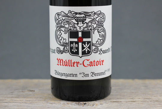 2019 Müller-Catoir Bürgergarten Im Breumel Riesling GG