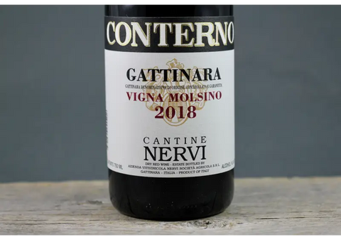 2018 Nervi-Conterno Gattinara Vigna Molsino - $100-$200 750ml Italy