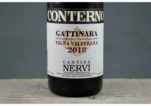 2018 Nervi-Conterno Gattinara Vigna Valferana - $100-$200 750ml Italy