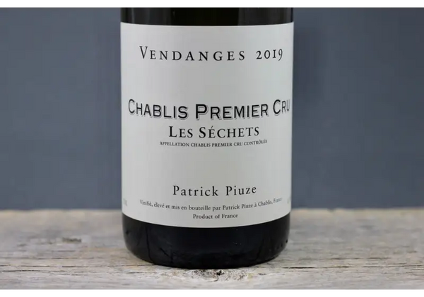 2019 Patrick Piuze Chablis 1er Cru Les Séchets - $60-$100 750ml Burgundy