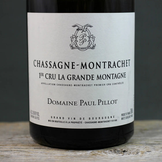 2019 Paul Pillot Chassagne Montrachet 1er Cru La Grande Montagne - $400 + - 2019 - 750ml - Burgundy - Chardonnay