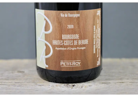 2019 Petit-Roy Hautes Côtes de Beaune Blanc - 750ml Burgundy Chardonnay France