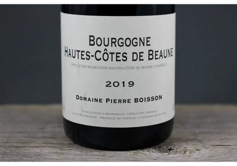 2019 Pierre Boisson Hautes Côtes de Beaune Rouge - $40 - $60 750ml Burgundy France