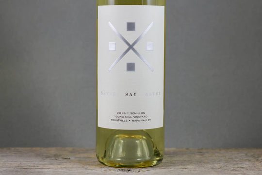 2019 Raj Parr Never Say Never Young Mill Vineyard Semillon