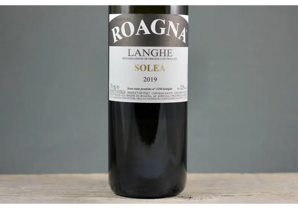2019 Roagna Langhe Bianco Solea - $60 - $100 750ml Chardonnay Italy