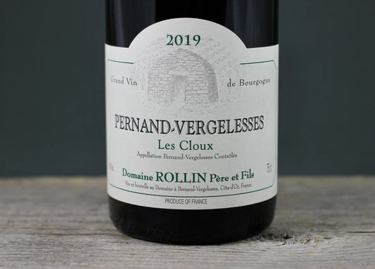 2019 Rollin Pernand Vergelesses 1er Cru Les Cloux Blanc