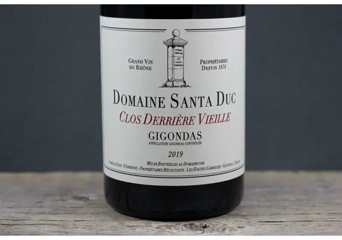 2019 Santa Duc Gigondas Clos Derrière Vieille - $60-$100 750ml France
