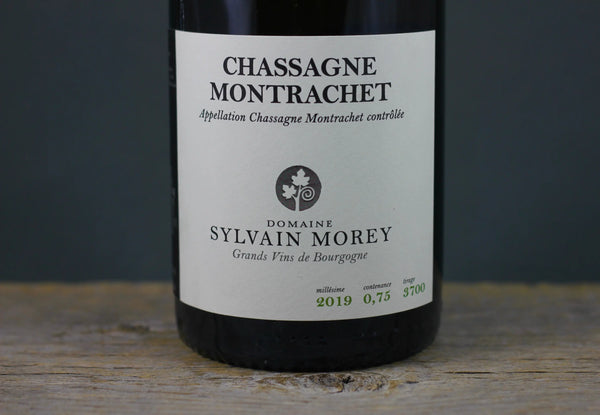 2019 Sylvain Morey Chassagne Montrachet Blanc - $60-$100 - 2019 - 750ml - Appellation: Chassagne-Montrachet - Bottle