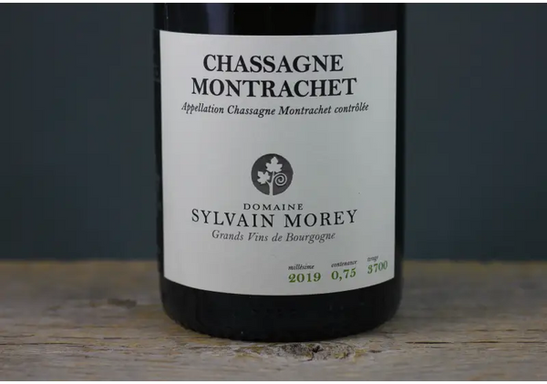 2019 Sylvain Morey Chassagne Montrachet Blanc - $60 - $100 750ml Burgundy Chardonnay
