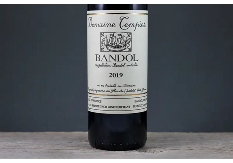2019 Tempier Bandol Rouge - $60-$100 750ml France