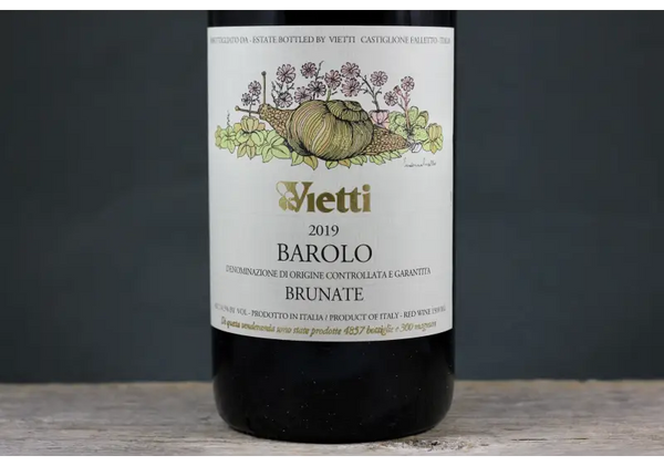 2019 Vietti Barolo Brunate 1.5L - $400 + Italy