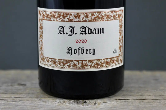 2020 A.J. Adam Hofberg Riesling GG 1.5L