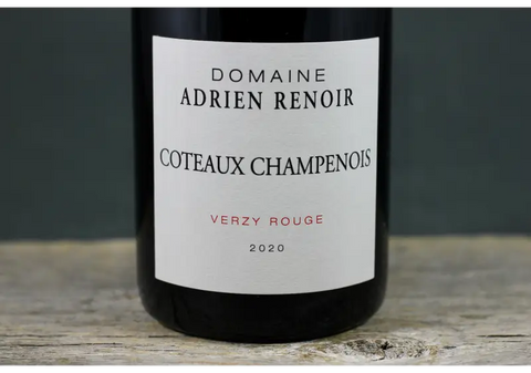 2020 Adrien Renoir Verzy Coteaux Champenois Rouge - $60-$100 750ml Champagne