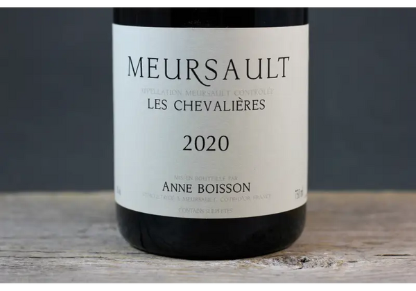 2020 Anne Boisson Meursault Les Chevalières - $200-$400 - 2020 - 750ml - Burgundy - Chardonnay
