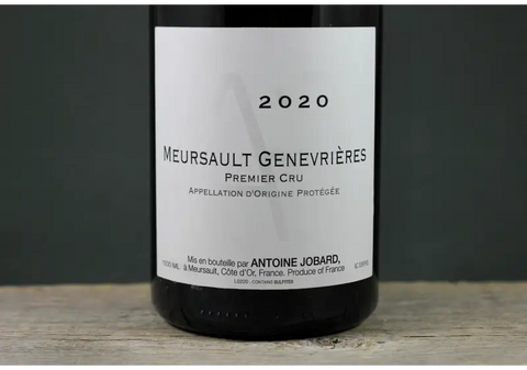 2020 Antoine Jobard Meursault 1er Cru Genevrières 1.5L - $400+ Burgundy Chardonnay