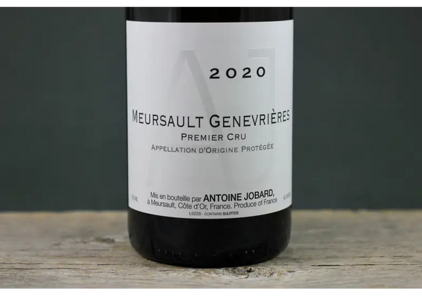 2020 Antoine Jobard Meursault 1er Cru Genevrières - $200-$400 750ml Burgundy Chardonnay