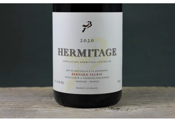 2020 Bernard Faurie Hermitage Rouge Greffieux-Bessards (Cream capsule) - $200-$400 - 2020 - 750ml - France - Hermitage