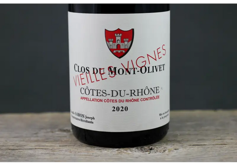 2020 Clos du Mont-Olivet Côtes Rhône Vieilles Vignes - 750ml Cotes Rhone France Grenache