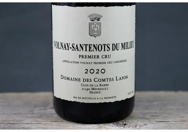 2020 Comtes Lafon Volnay 1er Cru Santenots du Milieu - $200 - $400 2018 750ml Burgundy France