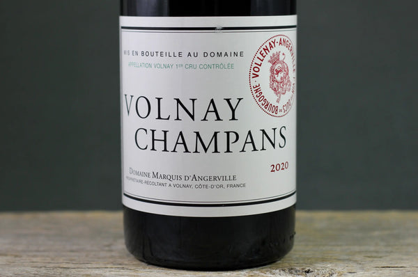 2020 D’Angerville Volnay 1er Cru Champans - $200-$400 - 2021 - 750ml - Burgundy - France
