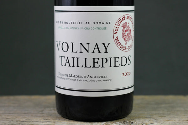 2020 D’Angerville Volnay 1er Cru Taillepieds - $200-$400 - 2020 - 750ml - Burgundy - France