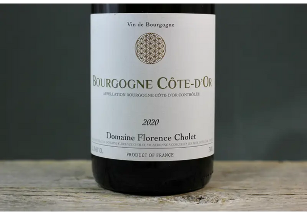 2020 Domaine Florence Cholet Bourgogne Côte d’Or - $40-$60 - 2020 - 750ml - Bourgogne - Burgundy