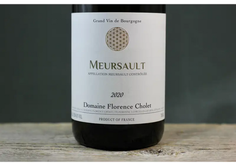 2020 Domaine Florence Cholet Meursault (Sous la Velle) - $60 - $100 750ml Burgundy Chardonnay