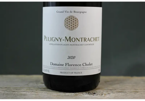 2020 Domaine Florence Cholet Puligny Montrachet - $60-$100 750ml Burgundy Chardonnay