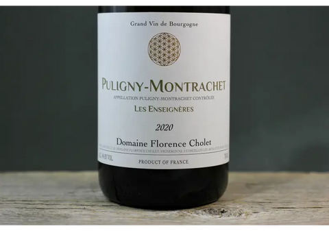 2020 Domaine Florence Cholet Puligny Montrachet Les Enseignères - $60-$100 750ml Burgundy Chardonnay