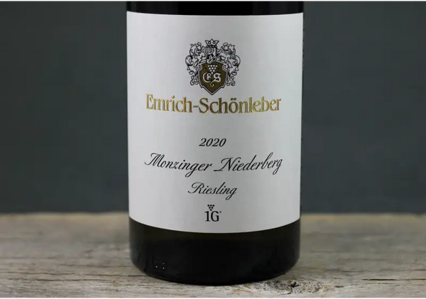 2020 Emrich - Schönleber Monzinger Neiderberg Riesling 1G - $60 - $100 750ml Germany Grosses Gewachs
