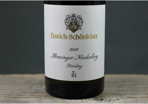 2020 Emrich-Schönleber Monzinger Neiderberg Riesling 1G - $60-$100 750ml Germany Grosses Gewachs