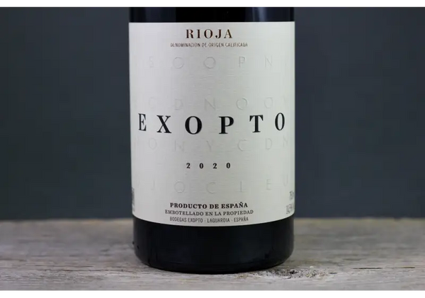 2020 Exopto Rioja Tinto - 2020 - 750ml - Garnacha - Graciano