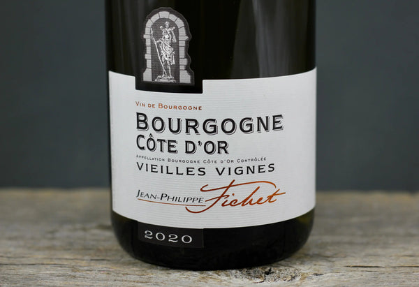 2020 Fichet Bourgogne Côte d’Or Vieilles Vignes - $40-$60 - 2020 - 750ml - Bourgogne - Burgundy