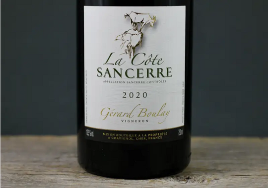 2020 Gérard Boulay Sancerre Chavignol La Côte