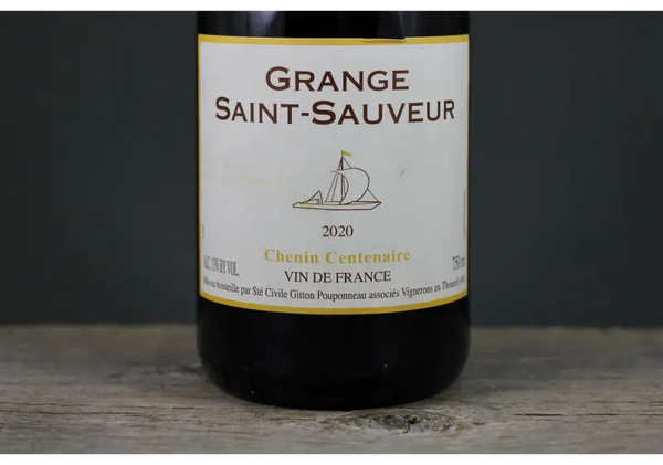 2020 Grange Saint - Sauveur Chenin Blanc Centenaire VDF - $40 - $60 750ml Anjou
