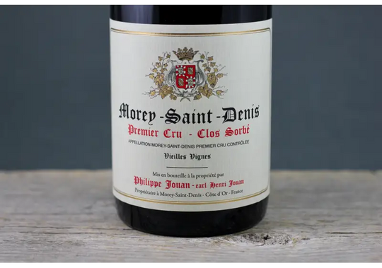 2020 Henri & Philippe Jouan Morey Saint Denis 1er Cru Clos Sorbé Vieilles Vignes