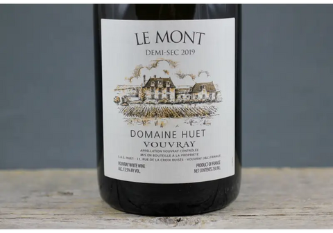 2020 Huet Vouvray Le Mont Demi-Sec - $40-$60 750ml Chenin Blanc France