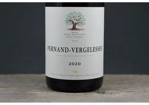 2020 Jean-Baptiste Boudier Pernand Vergelesses Blanc - $40-$60 750ml Burgundy Chardonnay
