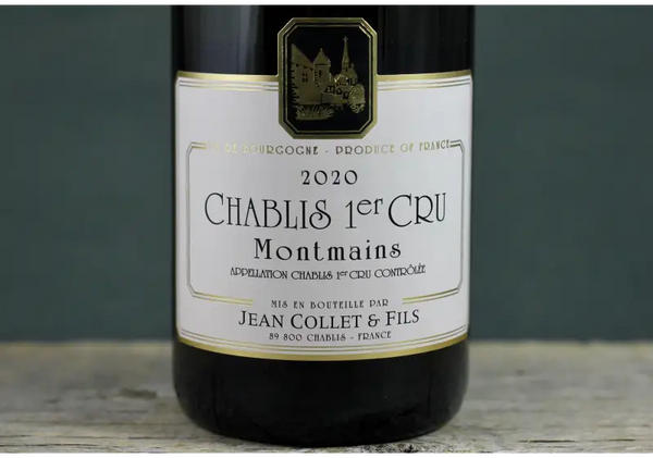 2020 Jean Collet Chablis 1er Cru Montmains - $40 - $60 750ml Burgundy