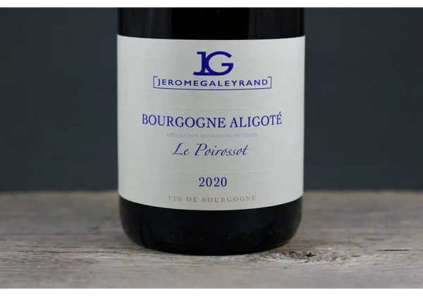 2020 Jerome Galeyrand Bourgogne Aligote Le Poirossot - $40-$60 750ml