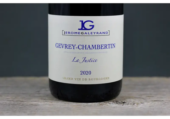 2020 Jerome Galeyrand Gevrey Chambertin La Justice