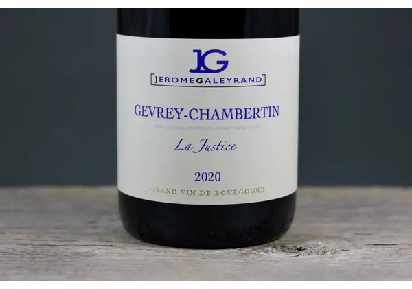2020 Jerome Galeyrand Gevrey Chambertin La Justice - $100-$200 - 2020 - 750ml - Burgundy - France